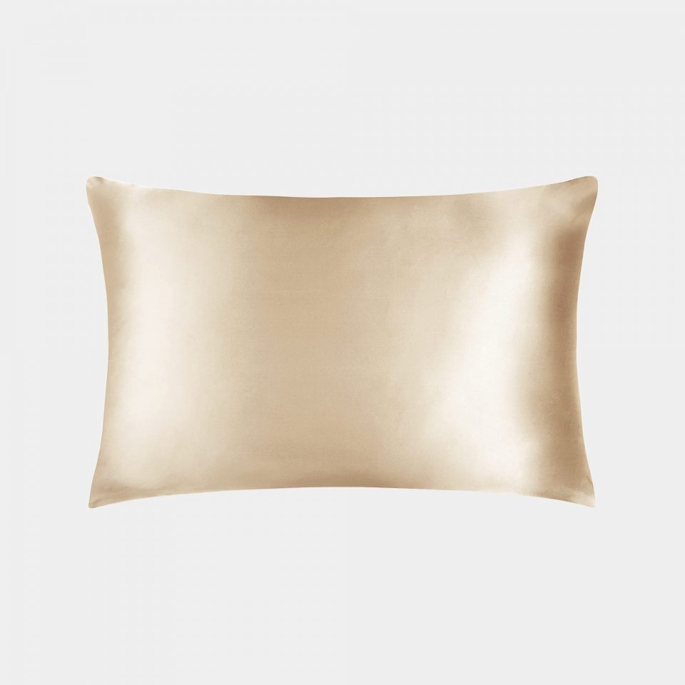 SILK SILVER PILLOWCASE