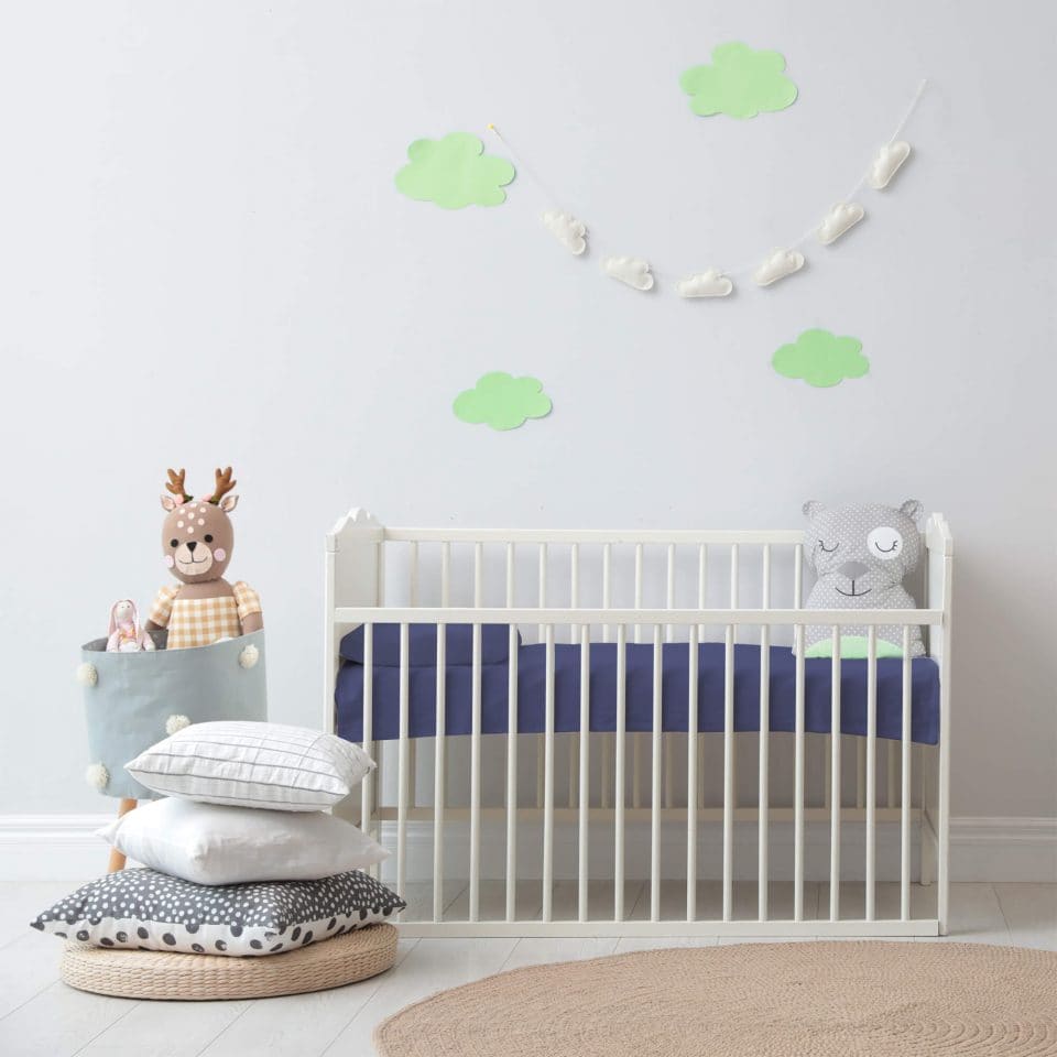 Organic baby crib bedding